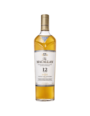 Highland Single Malt Scotch Whisky Macallan 12 Triple Cask