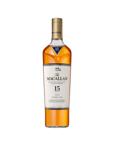 Highland Single Malt Scotch Whisky Macallan 15 Double Cask